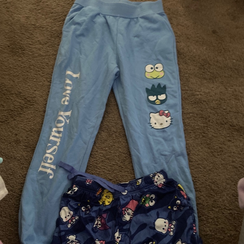 Blue Character Pajama Set